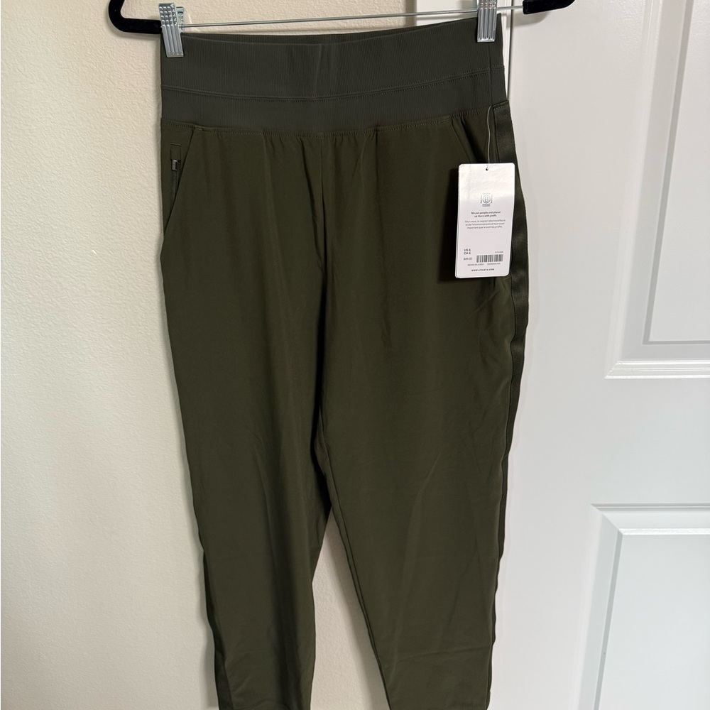 Athleta Dark Green Pants